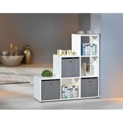 Etagère de séparation blanc 6 compartiments DORECA