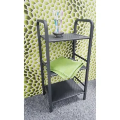 Etagère Gris avec 3 plateaux en Métal