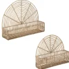 Etagère Mur Rotin Wonder x 2
