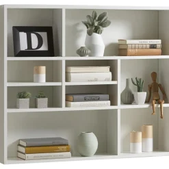 Etagère murale 9 cases blanche DAILY