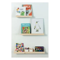 Etagère murale en pin massif grand modèle