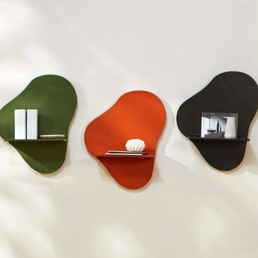 Etagère Murale PIGMENT Orange Poterie