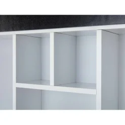 Etagère Murale Quarium Noir Et Blanc