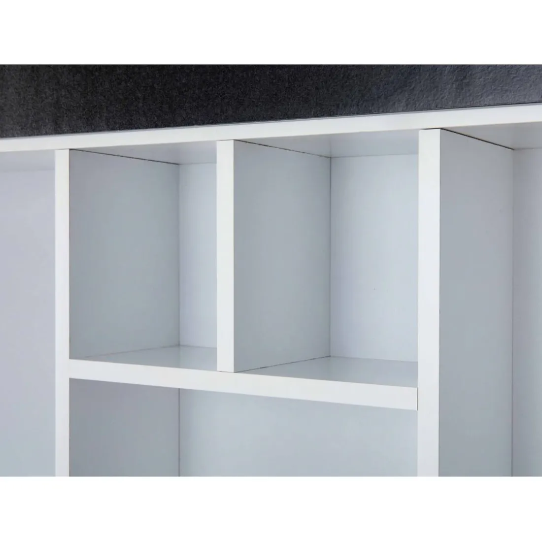 Etagère Murale Quarium Noir Et Blanc