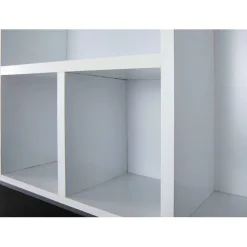 Etagère Murale Quarium Noir Et Blanc