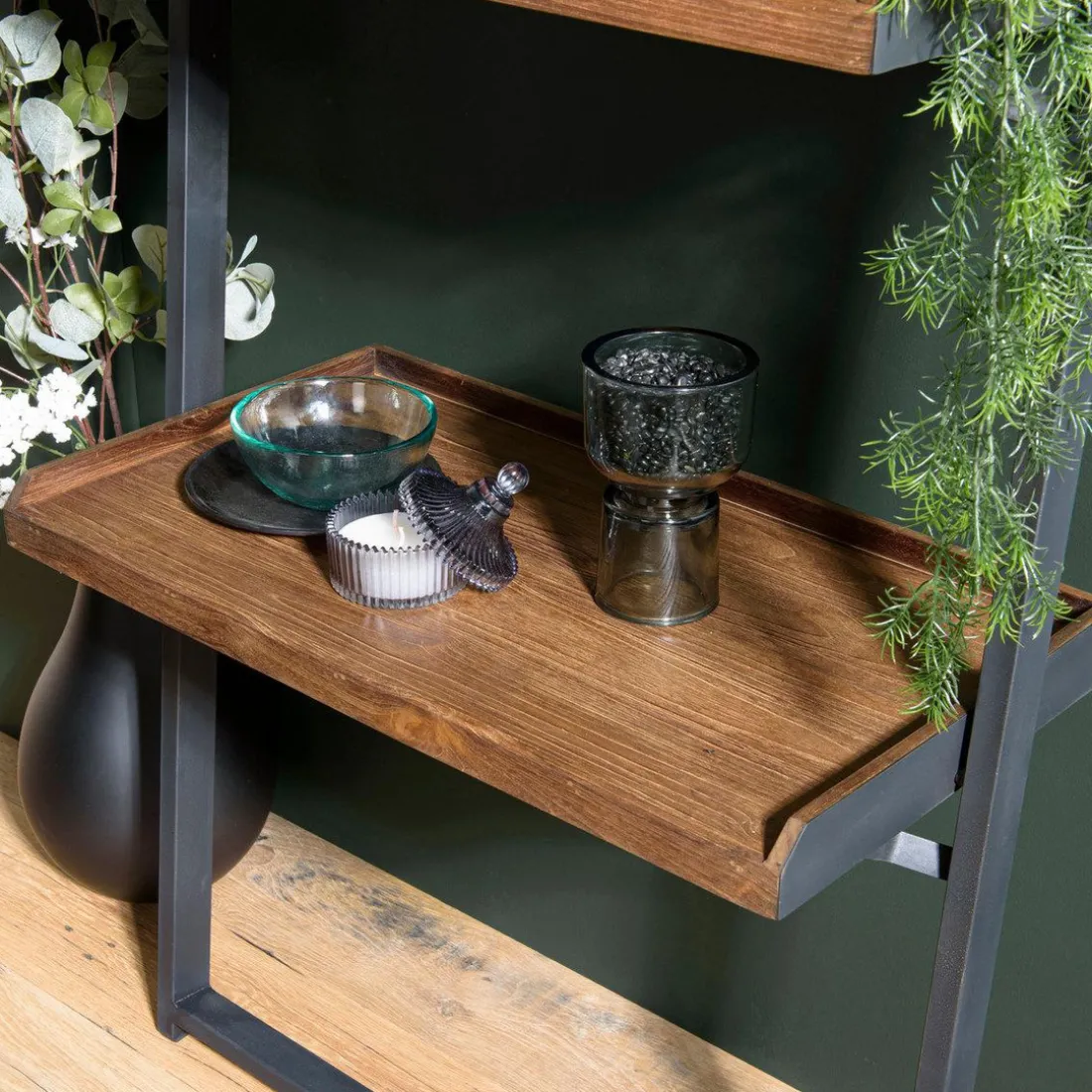 Etagère murale SIXTINE à plateaux 4 niveaux