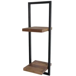 Etagère murale SIXTINE métal 2 plateaux