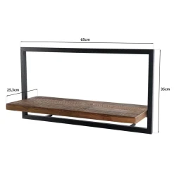 Etagère murale SIXTINE métal