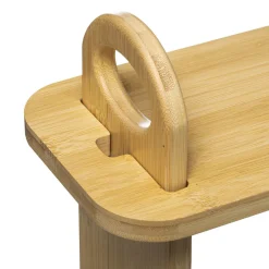 Etagère sur pied en bambou