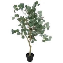 Eucalyptus artificiel Cony Pot noir
