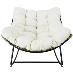 Fauteuil A Bascule Coussin