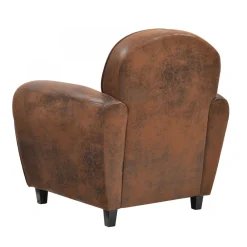 Fauteuil Club Marron