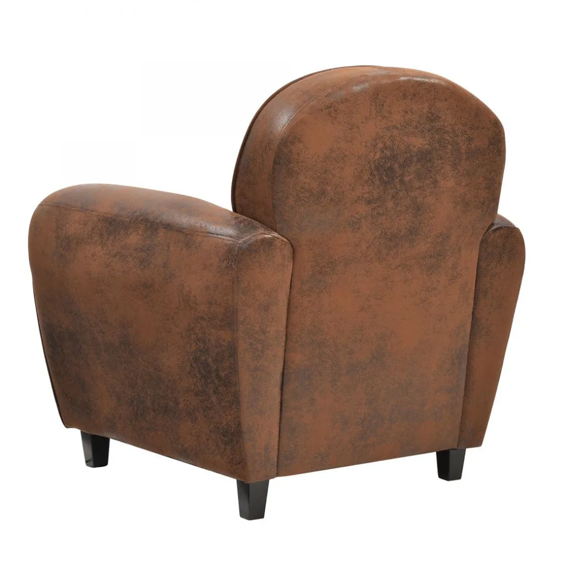 Fauteuil Club Marron
