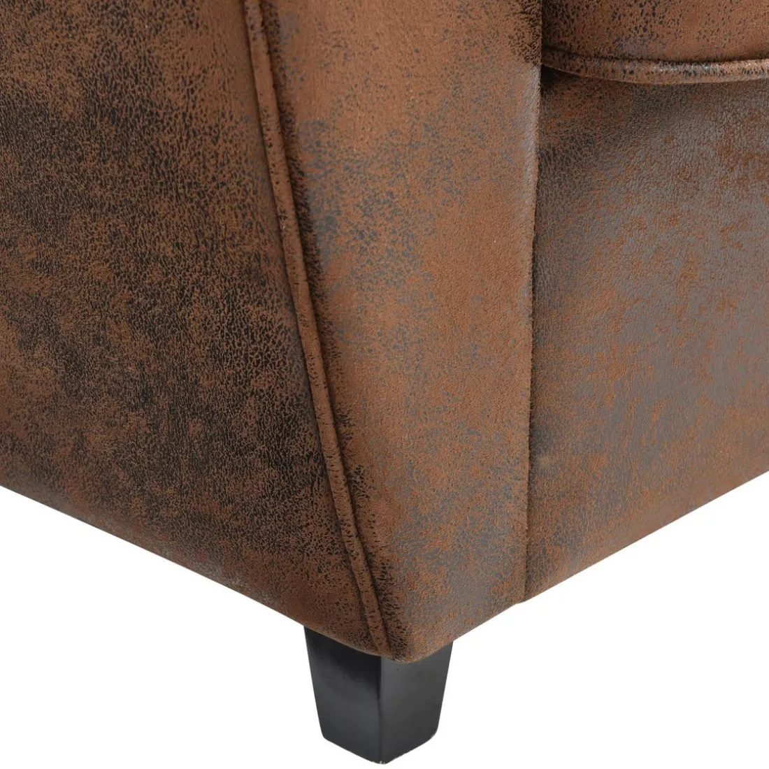 Fauteuil Club Marron