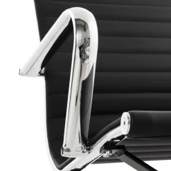 Fauteuil de bureau design 'MEGA' en matière synthétique noire