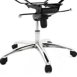 Fauteuil de bureau design 'MEGA' en matière synthétique noire