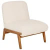 Fauteuil de table Liora blanc