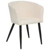 Fauteuil de table Marlo ivoire