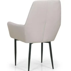 Fauteuil Design Tissu Beige ERI