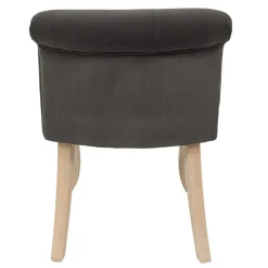 Fauteuil ELEONOR Velours Gris