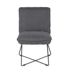 Fauteuil gris foncé