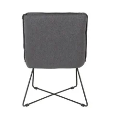 Fauteuil gris foncé