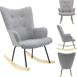 Fauteuil HELSINKI à Bascule Gris