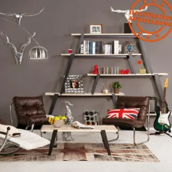 Fauteuil lounge LOFT blanc