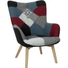 Fauteuil Milano Patchwork