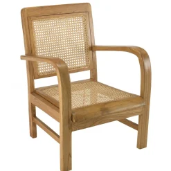 Fauteuil mindi et cannage DAK