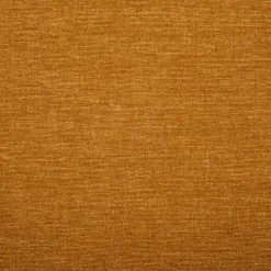 Fauteuil ocre en métal et pin