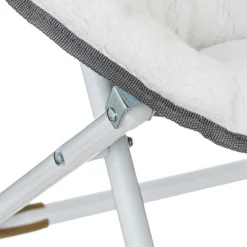 Fauteuil pliant renard blanc