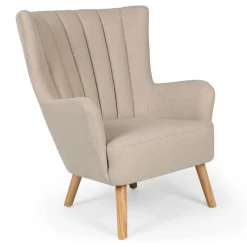 Fauteuil Scandinave Beige ARPI