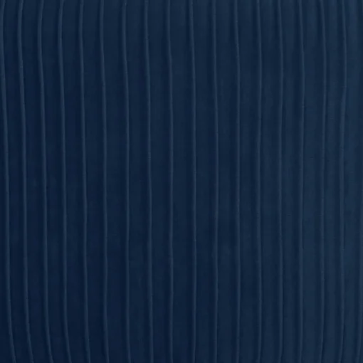 Fauteuil “Solaro” en velours bleu