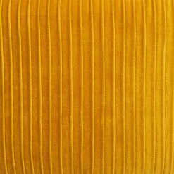 Fauteuil “Solaro” en velours ocre