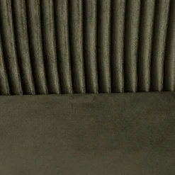 Fauteuil Solaro Velours Vert kaki
