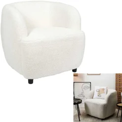 Fauteuil Style Scandicraft blanc