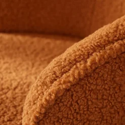 Fauteuil TEDDY MOKA Caramel
