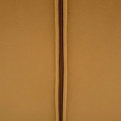 Fauteuil velours marron