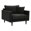 FAUTEUIL XL VELOURS CANDICE GR