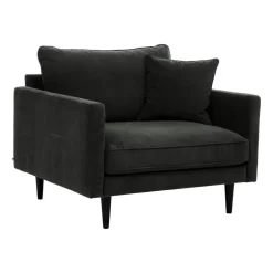 FAUTEUIL XL VELOURS CANDICE GR