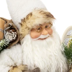 Figurine pere noel multicolore