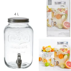 Fontaine À Boisson Verre 4l M6