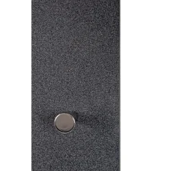 Garderobe murale décor granit 7 crochets acier chromé