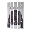 Garderobe murale MDF avec impression par Ultra Violet Blouson cuir et 8 crochets en optique inox