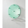 Garderobe murale ronde menthe 7 crochets