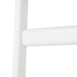 Grand bureau droit 'CRYPTO' en bois finition Noyer