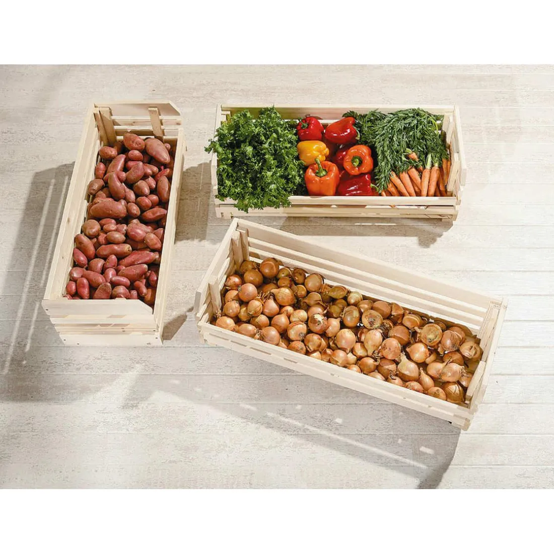 Grande Caisse En Bois VEGATABLE