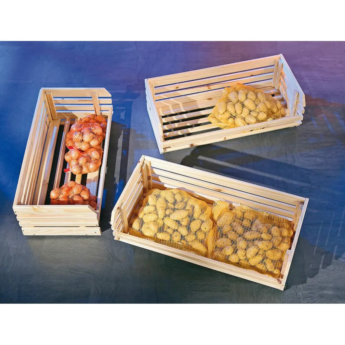 Grande Caisse En Bois VEGATABLE