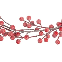 Guirlande de Noël baies rouges